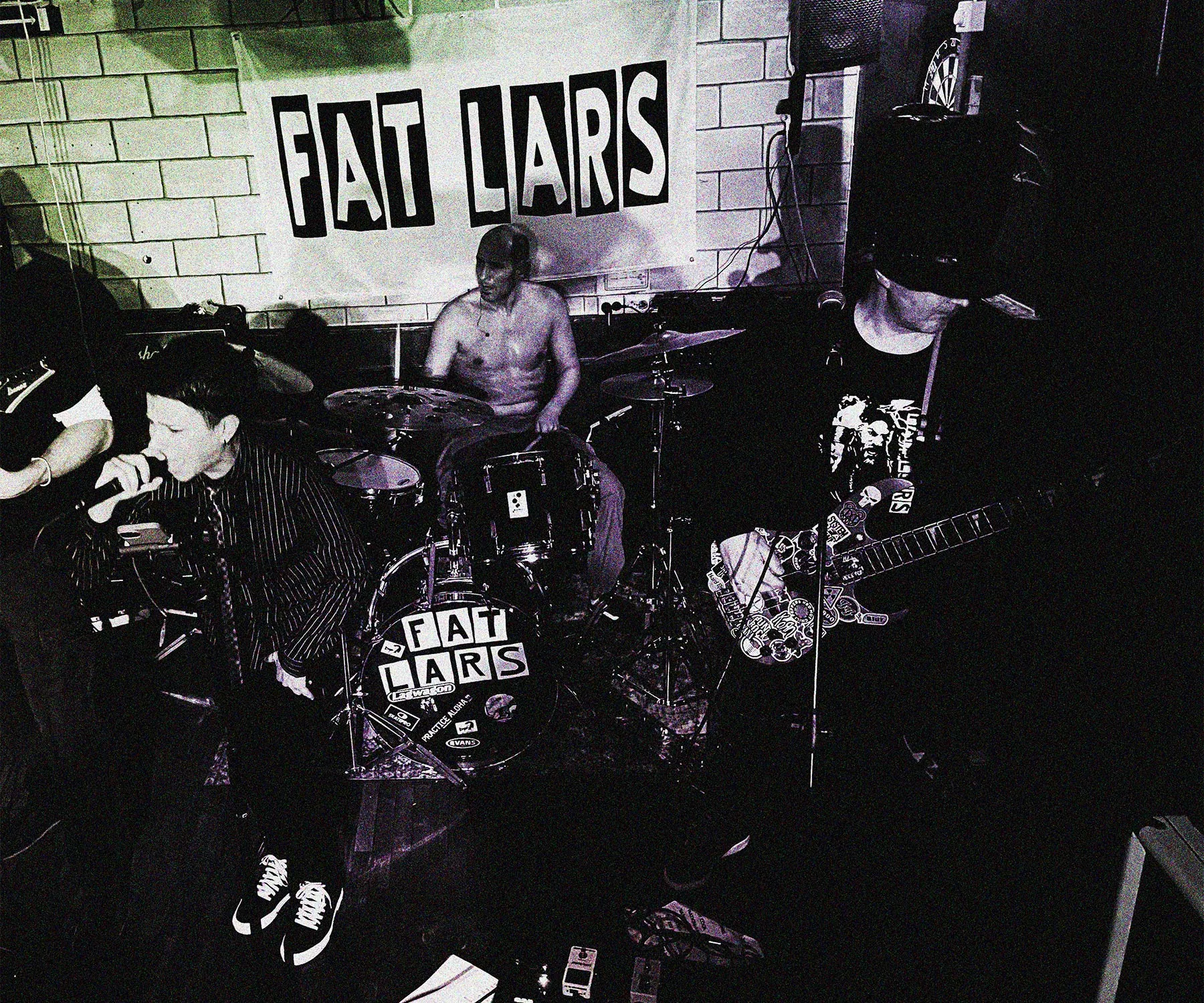 Fat Lars performing live on stage